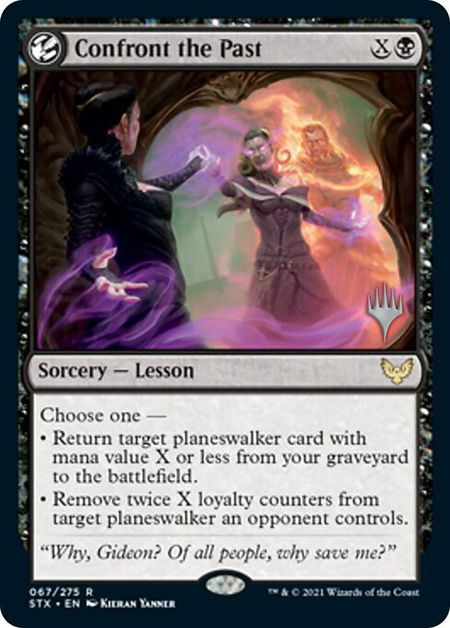 Confront the Past - Promo Pack: Strixhaven Magic: The Gathering trading card
