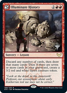 Illuminate History - Promo Pack: Strixhaven (PPSTX) #108p - Rare Magic: The Gathering Trading Card