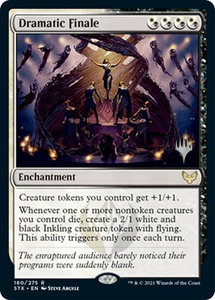 Dramatic Finale - Promo Pack: Strixhaven (PPSTX) #180p - Rare Magic: The Gathering Trading Card