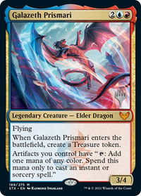 Galazeth Prismari - Promo Pack: Strixhaven (PPSTX) #189p - Mythic Magic: The Gathering Trading Card