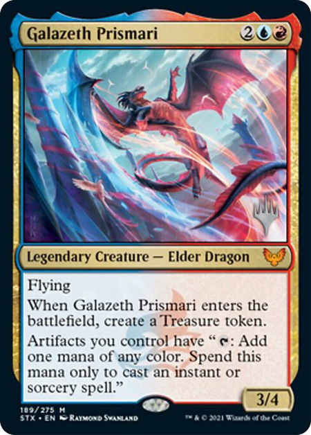 Galazeth Prismari - Promo Pack: Strixhaven Magic: The Gathering trading card