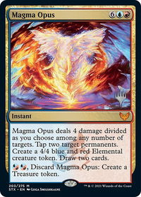 Magma Opus - Promo Pack: Strixhaven (PPSTX) #203p - Mythic Magic: The Gathering Trading Card