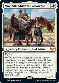 Mavinda, Students' Advocate - Promo Pack: Strixhaven (PPSTX) #21p - Mythic Magic: The Gathering Trading Card