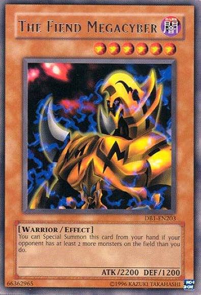 The Fiend Megacyber - Dark Beginning 1 YuGiOh trading card