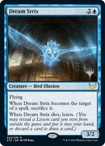 Dream Strix - Promo Pack: Strixhaven (PPSTX) #42p - Rare Magic: The Gathering Trading Card