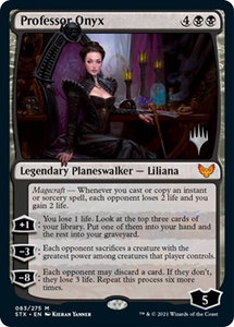 Professor Onyx - Promo Pack: Strixhaven (PPSTX) #83p - Mythic Rare Magic: The Gathering Trading Card