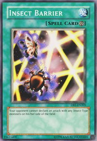 Insect Barrier - Dark Beginning 1 (DB1) #DB1-EN205 - Common / Short Print YuGiOh Trading Card