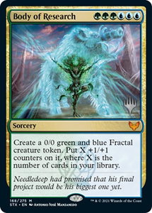 Body of Research - Promo Pack: Strixhaven (PPSTX) #168p - Mythic Rare Magic: The Gathering Trading Card