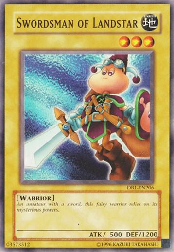 Swordsman of Landstar - Dark Beginning 1 YuGiOh trading card