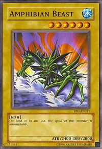 Amphibian Beast - Dark Beginning 1 (DB1) #DB1-EN211 - Common / Short Print YuGiOh Trading Card