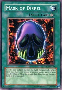 Mask of Dispel - Dark Beginning 1 (DB1) #DB1-EN220 - Common / Short Print YuGiOh Trading Card