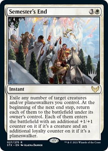 Semester's End - Promo Pack: Strixhaven (PPSTX) #27p - Rare Magic: The Gathering Trading Card