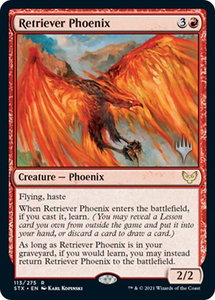 Retriever Phoenix - Promo Pack: Strixhaven (PPSTX) #113p - Rare Magic: The Gathering Trading Card
