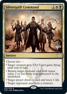 Silverquill Command - Promo Pack: Strixhaven (PPSTX) #232p - Rare Magic: The Gathering Trading Card