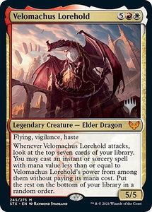 Velomachus Lorehold - Promo Pack: Strixhaven (PPSTX) #245p - Mythic Rare Magic: The Gathering Trading Card