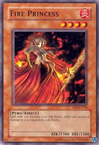 Fire Princess - Dark Beginning 1 (DB1) #DB1-EN234 - Common / Short Print YuGiOh Trading Card