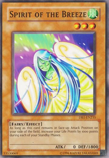 Spirit of the Breeze - Dark Beginning 1 YuGiOh trading card