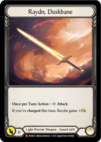 Raydn, Duskbane - Monarch (MON) #MON031 - Majestic Flesh and Blood Trading Card