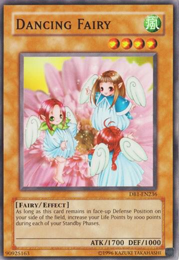 Dancing Fairy trading card from Dark Beginning 1 Dancing Fairy - Dark Beginning 1 YuGiOh trading card