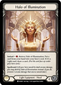 Halo of Illumination - Monarch (MON) #MON061 - Common Flesh and Blood Trading Card