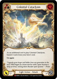 Celestial Cataclysm - Monarch (MON) #MON062 - Majestic Flesh and Blood Trading Card