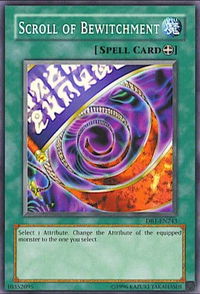 Scroll of Bewitchment - Dark Beginning 1 (DB1) #DB1-EN243 - Common / Short Print YuGiOh Trading Card