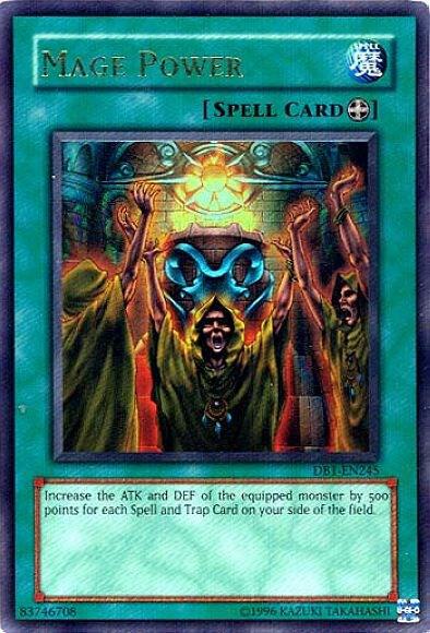 Mage Power - Dark Beginning 1 YuGiOh trading card