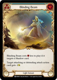 Blinding Beam (Blue) - Monarch (MON) #MON086 - Common Flesh and Blood Trading Card