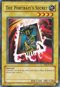 The Portrait's Secret - Dark Beginning 1 (DB1) #DB1-EN246 - Common / Short Print YuGiOh Trading Card