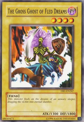 The Gross Ghost of Fled Dreams - Dark Beginning 1 YuGiOh trading card