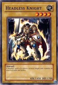 Headless Knight - Dark Beginning 1 (DB1) #DB1-EN248 - Common / Short Print YuGiOh Trading Card