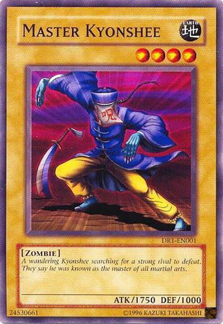 Master Kyonshee trading card from Dark Revelation Volume 1 Master Kyonshee - Dark Revelation Volume 1 YuGiOh trading card