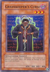 Gravekeeper's Curse - Dark Revelation Volume 1 (DR1) #DR1-EN008 - Common / Short Print YuGiOh Trading Card