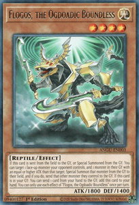 Flogos, the Ogdoadic Boundless - Ancient Guardians (ANGU) #ANGU-EN003 - Rare YuGiOh Trading Card