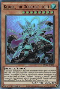 Keurse, the Ogdoadic Light - Ancient Guardians (ANGU) #ANGU-EN005 - Super Rare YuGiOh Trading Card