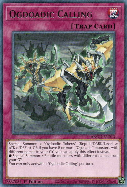 Ogdoadic Calling - Ancient Guardians YuGiOh trading card