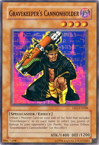 Gravekeeper's Cannonholder - Dark Revelation Volume 1 (DR1) #DR1-EN014 - Common / Short Print YuGiOh Trading Card