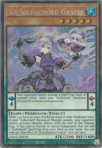 SolSolfachord Gracia (CR) - Ancient Guardians (ANGU) #ANGU-EN018 - Collector's Rare YuGiOh Trading Card