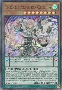 DoSolfachord Coolia - Ancient Guardians (ANGU) #ANGU-EN021 - Ultra Rare YuGiOh Trading Card