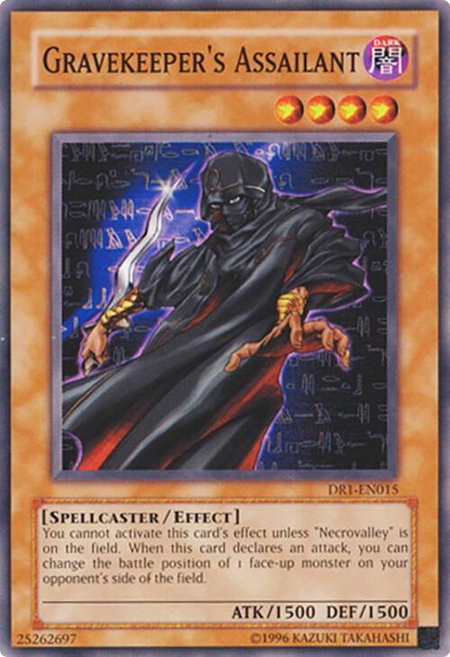 Gravekeeper's Assailant - Dark Revelation Volume 1 YuGiOh trading card