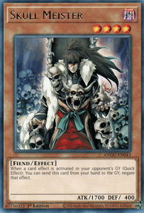 Skull Meister - Ancient Guardians (ANGU) #ANGU-EN043 - Rare YuGiOh Trading Card
