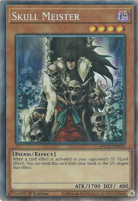 Skull Meister (CR) - Ancient Guardians YuGiOh trading card