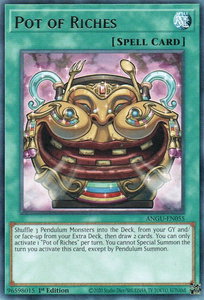 Pot of Riches - Ancient Guardians (ANGU) #ANGU-EN055 - Rare YuGiOh Trading Card