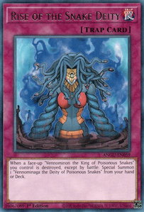 Rise of the Snake Deity - Ancient Guardians (ANGU) #ANGU-EN059 - Rare YuGiOh Trading Card