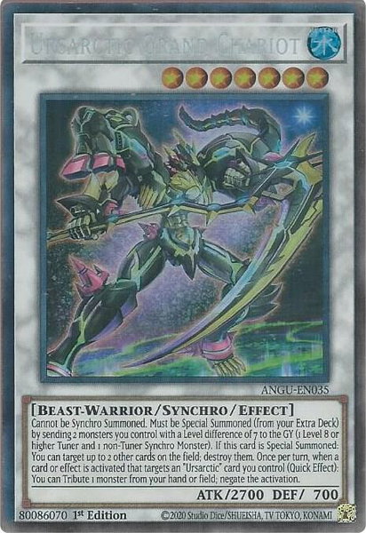 Ursarctic Grand Chariot (CR) - Ancient Guardians YuGiOh trading card