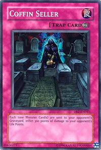 Coffin Seller - Dark Revelation Volume 1 (DR1) #DR1-EN041 - Super Rare YuGiOh Trading Card