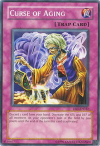 Curse of Aging - Dark Revelation Volume 1 (DR1) #DR1-EN042 - Common / Short Print YuGiOh Trading Card