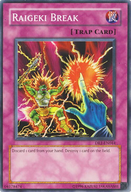 Raigeki Break - Dark Revelation Volume 1 YuGiOh trading card