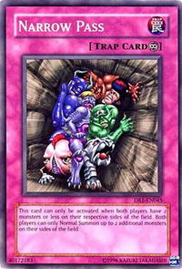 Narrow Pass - Dark Revelation Volume 1 (DR1) #DR1-EN045 - Common / Short Print YuGiOh Trading Card