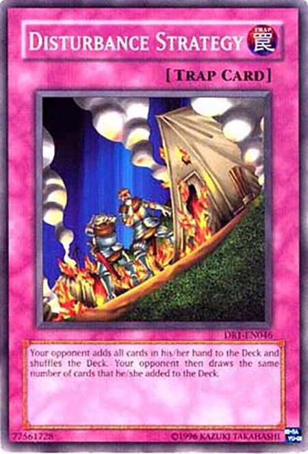 Disturbance Strategy - Dark Revelation Volume 1 YuGiOh trading card